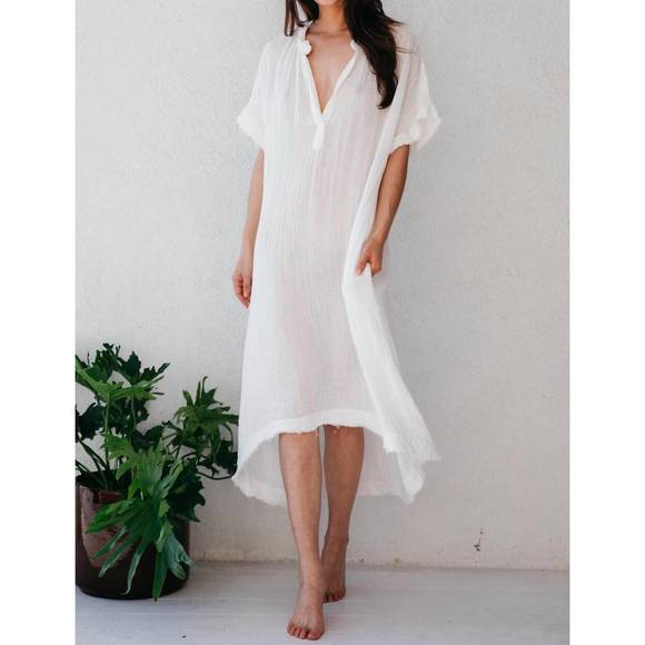 Lulu Short Sleeve Caftan
